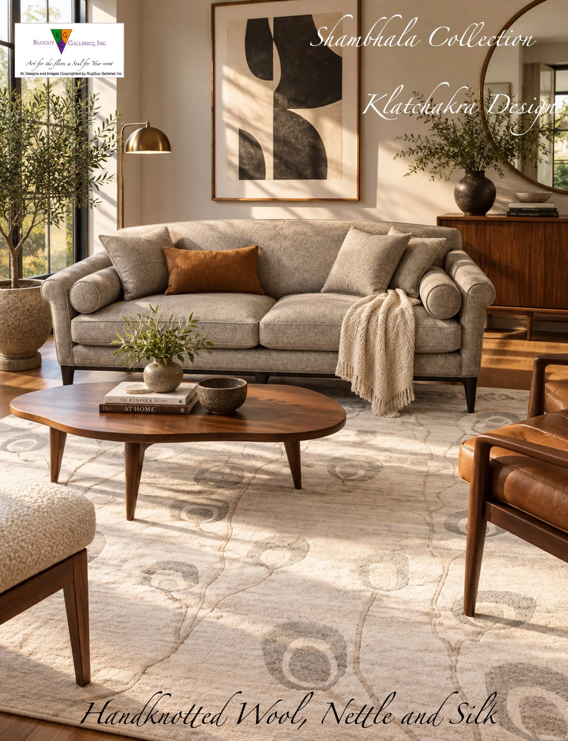 Elegant living room with modern decor